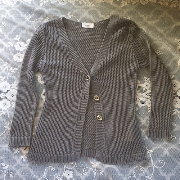 Putorti cardigan sweater gray - Picture 1 of 3